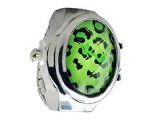 Genérico Digital Ring Watch - Vintage Gem Finger Ring Watches, Retro Gemstone Mini Watch, Leopard Print Rings Watches, Lightweight Open Rings For Women, Fashion Supplies For Birthday, Valentine's Day