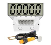 Genérico Digital Tally Counter,Electronic Digital Display Counter- Industry Tally Counter, 6-Digit Number Count Clicker Counter-for Coaching, Knitting, Lap