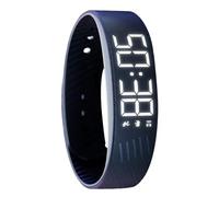 Genérico Digital Vibrating Wrist Alarm Clock - Smart LED Display Watch with Silent Waterproof Design, Vibrating Alarm for Adults, Teens, Heavy Sleepers, Office, Bedroom, Sleep Assistance