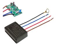 Genérico Dimmer Sensor - KSY-413A Control Replacement Module, ABS Shell Brass Pin Design, Wide Temp Range Activated Dimming 5x3.5x1.5cm | Versatile Repair Kit For Lamps Table Floo