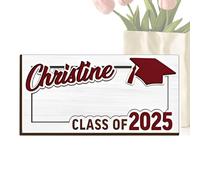 Genérico Dinero para Graduación 2025 | Portamonedas De Madera para Ceremonia De Graduación - Organizador Doble Capa Multiusos Accesorios Elegantes para Adultos, Niños, Jóvenes Y Amigos