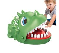 Genérico Dinosaur Games - PP 14.7x9.8cm | Funny Biting Finger Dragon Mouth Game, Interactive Crocodile Teeth Dentist Toy | For Kids Seniors Family Party Gathering Tabletop Entertainment Play Use