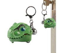 Genérico Dinosaur Keychain | Charm Metal Cartoon Creative Keyring | Portable Handbag Ornament | For Purse Wallet Luggage Rearview Mirror Truck Car Travel School Party Preschool Boys Girls
