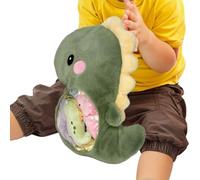 Genérico Dinosaur Plush Toys, Cute Stuffed Animal Doll, Soft Huggable Cushion Nursery Decor, Cozy Plush Accessory for Sofa Bed Couch Car Chair Desk Living Room Bedroom Display