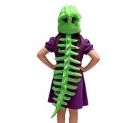Genérico Dinosaur Skeleton Costume - Dress Up Clothing | Animal Skeleton Outfits For Stage Performance Themed Events Comic Conventions Haunted House Film Making Masquerade School Plays