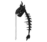 Genérico Dinosaur Skeleton Plush Costume, Soft Breathable Dinosaur Cosplay Outfit, Plush Party Costume for Boys Girls, Fun Dress Up Outfit for Halloween Christmas Party Dance Stage Celebration