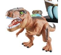 Generico Dinosaurio teledirigido - Juguete Dinosaurio Electrónico con Luces Spray y | Robot Caminante Realista Electrónico RC, Regalo Cumpleaños Niños, Escolar