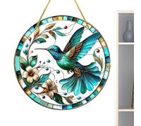 Genérico Disc Wall Decor - Modern Circle Art for Living Room Bedroom | Metal Frame with Layered Geometric Pattern, Lightweight Hanging Accent for Home Office Entryway 5.91x5.91x0.08 in