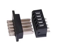 Genérico Discharge Connector - ABS Material, 2X 5-Pin Male Female Battery Plug, Heavy Duty Power Connector | Replacement Battery Case Plug For Cycling Parts