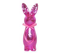 Genérico Disco Rabbit Mirror Statue, 24cm Easter Bunny Disco Ornaments for Home, Wedding, Party Decorations