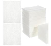 Genérico Discos Desmaquillantes de Algodón Elásticos 2 Paquetes 200 Unidades por Paquete para Rostro Toallitas Faciales Multifuncionales Compresas Húmedas para Cuidado E Hidratación Piel