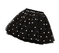 Genérico Disfarce Carnaval Menina - Vestido De Fiesta De Malla Brillante para Niñas con Tutús De Ballet con Lentejuelas De Corazón para Presentaciones Y Celebraciones