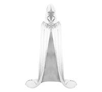 Genérico Disfraces de Caperucita Roja para Mujer Capa Roja de Vampiro Capa de PríNcipe Disfraz de Carnaval Halloween con Capucha Disfraz de Diablo y Bruja para Adultos