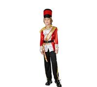 Genérico Disfraces De Carnaval Adultos Principe Rojo Y Blanco Para Fiesta Desfile Y Actuaciones. Traje Caballero Banda Militar Medallas. Disfraz Rey Carnaval