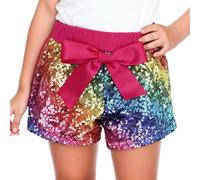 Genérico Disfraces De Carnaval Para Niños Pantalón Corto Brillante De Lentejuelas Para Niños 3 A 13 Años Traje Cosplay Festivales Y Eventos Muy Llamativo Y Cómodo