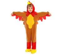 Genérico Disfraces De Carnaval Para Niños Thanksgiving Turkey Disfraz For Niños Animal Juego De Roles Vestido Up Fiesta Outfit Day Celebration Apparel Perfecto Para Partidas Infantiles
