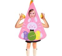 Genérico Disfraces De Halloween Para Niñas Disfraz De Conejito Pascua Y Huevo Divertido Para Niñas Traje Fiesta Celebraciones Primavera Y Carnaval Ideal Halloween Disfraces Infan