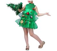 Genérico Disfraces NavideñOs Para NiñA, Ropa De Navidad Trajes Cosplay Bastones De Caramelo Para áRboles Navidad Infantiles Ropa Festiva Mascarada Cosplay Carnaval