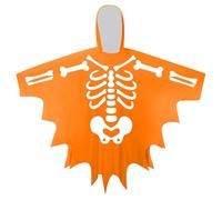 Genérico Disfraz Calabaza Halloween NiñA,Elegante Disfraz De Capa Con Capucha Para NiñOs Para Fiesta De Halloween Cosplay