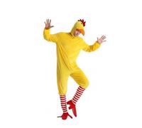 Genérico Disfraz Carnaval Hombre Disfraz De Gallo Adulto Para Hombre Elegante Traje De Estilo Cortesano Para Juegos Rol Y Cosplay Acción Gracias Conjunto Animal Halloween Adulto