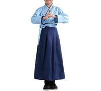 Genérico Disfraz China Niña y Niño Hanfu Traje de China Disfraz Traje Tradicional Chino Antiguo para Estudiantes Uniforme de Rendimiento 2-18 Años