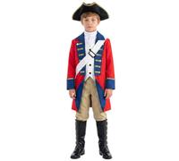Genérico Disfraz Colonial Niño Traje De Colonizador Europeo Medieval Para Niño Disfraz De Cosplay Historia Y Actuación Escénica Para Fiesta Temática Y Juego Rol La Época Colono