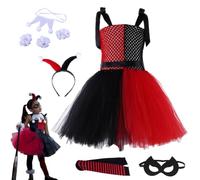 Genérico Disfraz De De Halloween Con Diadema Calcetines Pulsera Traje De