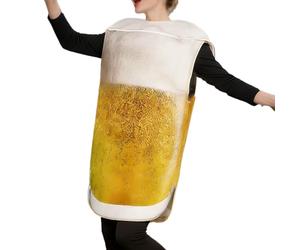 Genérico Disfraz de Jarra de Cerveza,Divertidos trajes de espuma suave | para de Disfraces y Cosplay,para Hombres, Mujeres, Cosplayers, Carnavales, Escenario, Bar, Eventos, Sesión de