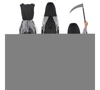 Genérico Disfraz de Miedo Infantil | Traje de Cosplay de Terror para Niños | Traje de Vampiro para Fiesta Zombi Carnaval Niños y Niñas Pequeñas