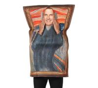 Genérico Disfraz de pintura famosa - Disfraz de 35 cm Mona Lisa - de Famoso - mono creativo con estampados de arte icónicos | Funny Cosplay Outfit in Fiber Blend para fiestas Festivales de Hall