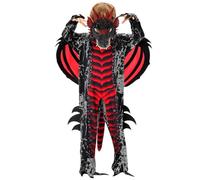 Genérico Disfraz Dinosaurio Nino, Ropa Disfraz Carnaval, Disfraz de Dinosaurio de Corte Medieval Atuendo de Cosplay para Halloween Espectáculos y Eventos de rol