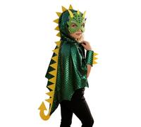 Genérico Disfraz Dinosaurio Nino Ropa Disfraz Carnaval Disfraz de Dinosaurio de Estilo Corte para Niños Atuendo de Cosplay Medieval para Eventos Temáticos