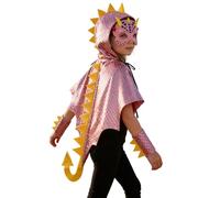 Genérico Disfraz Dinosaurio Nino, Ropa Disfraz Carnaval, Disfraz de Dinosaurio de Estilo Corte para Niños Atuendo de Cosplay Medieval para Eventos Temáticos