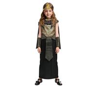 Genérico Disfraz Egipcia Niña Traje De Cleopatra Y Reina Del Nilo Para Niña Disfraz De Cosplay Escenario Y Fiesta Carnaval Para Actuación Infantil Juego Rol Historia Faraona