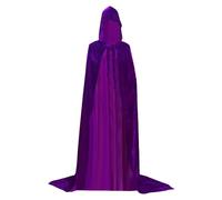 Genérico Disfraz Halloween Adulto Capa De Terciopelo Con Capucha Estilo Medieval Larga Y Cómoda Con Cierre Unisex Para Juego De Roles Familiar Y Fiestas Disfraces Disfraz Medieval Hombre