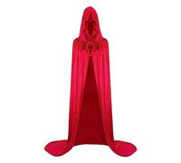 Genérico Disfraz Halloween Adulto Capa Larga Con Capucha Estilo Mago Y Vampiro Para Parejas Y Fiestas Unisex De Terror Disfraz Capa Adulto
