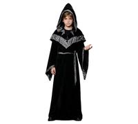 Genérico Disfraz Halloween Niños Capa Medieval Elegante Caballero Príncipe Traje Escudo Espada Reino Aventura Fiesta Cosplay Disfraz Infantil Niños Niñas 5 A 12 Años Capa Infantil Regalo Niño
