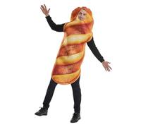Genérico Disfraz Inflable Adulto Traje Pan Esponja Integral Brazos Cobertura Completa Ventilador Incluido Divertido Fiesta Comida Disfraz Inflable Adulto