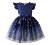 Genérico Disfraz Mantilla Niña Semana Santa, Regalo 4 Primera Regalos Años Princesa Vestir Fiesta Vestido 12, Ceremonia 10 Bebe Ropa 6 Años, Niña, 130