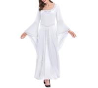 Genérico Disfraz Medieval Disfraces Mujer Disfraz De Bruja Hada Del Bosque Maga Mimo Arquero Vestido Princesa Fatos Carnaval Mulher Hombre Medievales Disfarces Trajes Seda Reina Epoca Victoriana 5Xl