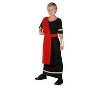 Genérico Disfraz Medieval Niño Senador Romano. Traje De Cosplay De Corte Antiguo Para Niños. Ropa Rol Y Baile Máscaras. Disfraz Carnaval Patricio Romano