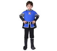 Genérico Disfraz Medieval Niño Traje De Caballero Dragón Para Niños Vestido Elegante Con Mangas De Encaje Y Falda Fluida Para Actuaciones Muy Detallado