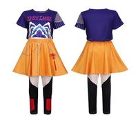 Genérico Disfraz Miras Demons Anime Hunters Para Niña, Trajes De Hunters Pop Singers Idol Para Escenario Para Fiestas De Halloween, Cosplay Y Escenarios Para Niñas De 4 A 14 Años