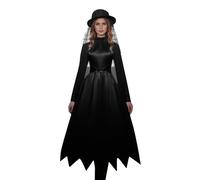 Genérico Disfraz Mujer Carnaval Bruja Demonio Halloween Vestido Gótico Fiesta Hechicería Disfraces Para Mujer Adulto Terrorífico Y Sensual.