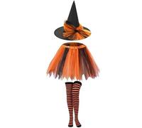 Genérico Disfraz Mujer Carnaval Conjunto Medias Rayas Falda Pom Pom Sombrero Fiesta Para Mujer Adulto Estilo Cheerleader Y Divertido Con Colores Llamativos.