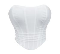 Genérico Disfraz Mujer Carnaval Corset Malla Encaje Hombros Descubiertos Espalda Cordones Corto Retro Sexy Para Fiesta De Disfraces Y Noche Loca.