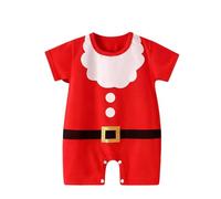 Genérico Disfraz Navidad Bebe Unisexo de Elfo Ropa Disfraz Papa Noel Disfraces Mono Unisexo ReciénNacido Mi Primera Navidad Ropa Navideña Bebé Niñas Y Niños