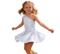 Genérico Disfraz Niña Carnaval - Vestido De con Hombros Descubiertos Y Detalles De Lentejuelas para Niñas De and Shine