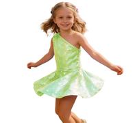 Genérico Disfraz Niña Carnaval - Vestido De con Hombros Descubiertos Y Detalles De Lentejuelas para Niñas De and Shine