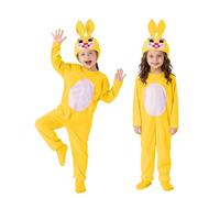 Genérico Disfraz Niño Halloween Conejo De Pascua. Traje De Cosplay Corte para Niños 1 A 7 Años. Ropa Fiesta con Pajarita Y Chaleco. Disfraz Carnaval Liebre